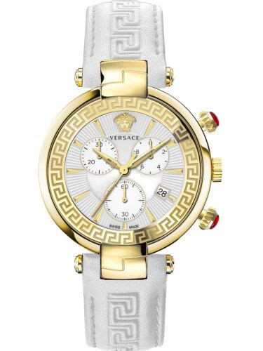 Versace VE2M00421 Revive Chronograph Herrenuhr 41mm 5ATM